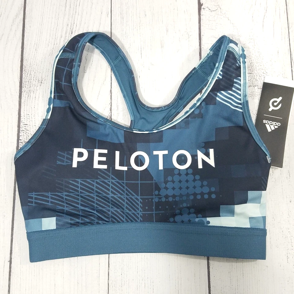 Adidas x Peloton Digi Motion HEAT.RDY Sports Bra Size Small