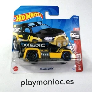 Hot Wheels Rescue Duty Hw Rescue (blister dañado) Mainline 2022 Mattel - Imagen 1 de 1