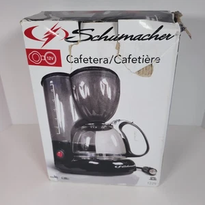 Schumacher 12V Tragbare Kaffeemaschine mit Karaffe Reise Auto Kaffeemaschine - 10 Tassen - Bild 1 von 12