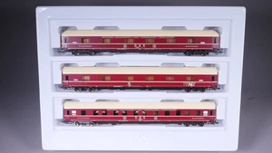 H0 DC Roco 44179 Schlafwagen-Set Trans-Euro-Nacht TEN/DSG 1:87 in OVP #WA_13 - Bild 1 von 8