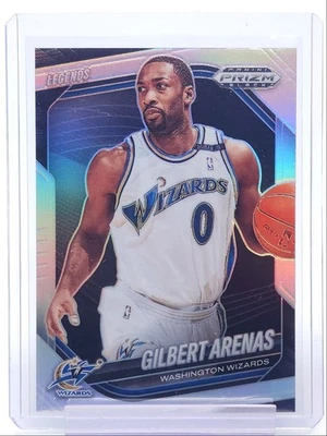 GILBERT ARENAS 2024-25 PRIZM BLACK LEGENDS SILVER PRIZM WIZARDS Q1934 - Image 1 of 2