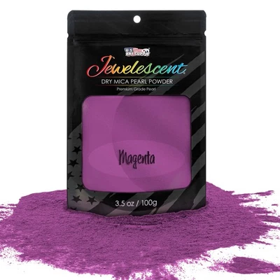 Magenta Mica Pearl Powder 3.5oz Cosmetic Grade Epoxy Resin Soap Slime Makeup Art - Image 1 of 4