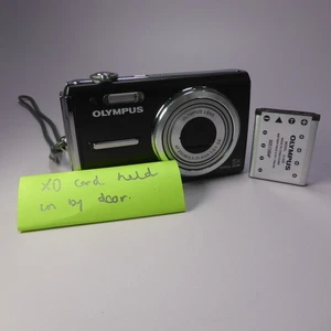 Olympus Digital Camera FE-330 8.0MP Black Tested - Picture 1 of 7