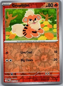 Growlithe SV10: Destined Rivals 027/182 Reverse Holo| Mix&Match - Picture 1 of 2