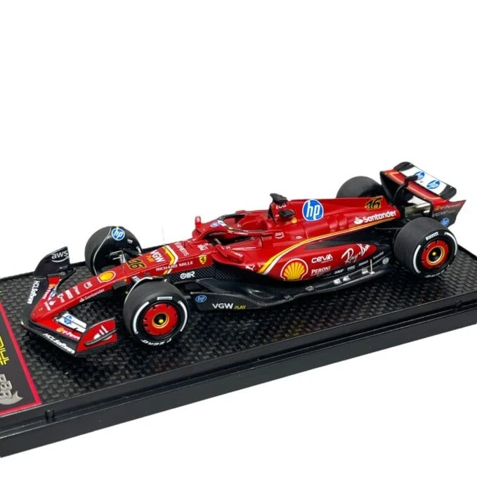 Modellino F1 BBR Models 1/43 Ferrari SF-24 Charles Leclerc #16 Winner Monza G... - Immagine 1 di 4