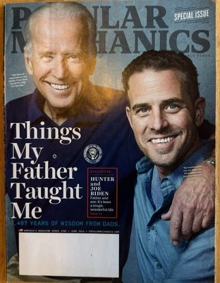 Popular Mechanics Special Issue Joe & Hunter Biden Cover 6/2016 - Image 1 of 4