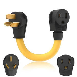 NEMA 10-50P auf 6-50R Schwerlast Schweißstecker 250V Adapter Herd Ofen auf... - Bild 1 von 6