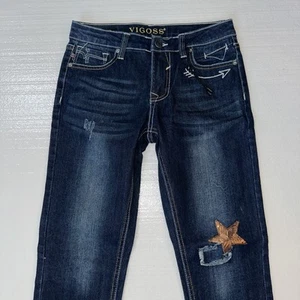 Vigoss Jeans Size 14 Kids The Jagger Ankle Skinny Super Stretch Pants - Picture 1 of 5