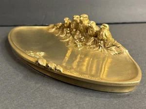 Antique Bronze Tray/Pen Holder/Statue/Signed/Art Nouveau/France C.1900/Bird/Desk - Picture 1 of 18