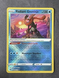 Radiant Greninja 046/189 Swsh10: Astral Radiance Holo - Picture 1 of 2