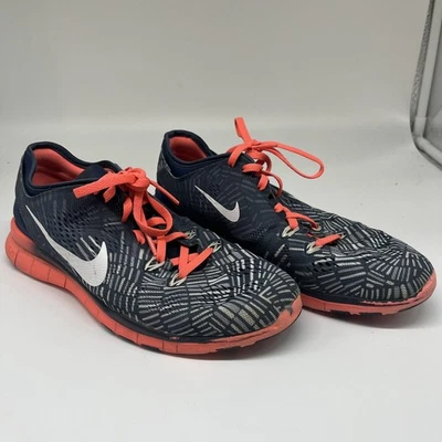 Nike Free TR Fit 5 Womens Shoes Sneakers Size 8 Blue Gray 704695-406 Running - Image 1 of 4