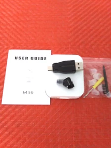 RECHARGEABLE C I C DIGITAL HEARING AMPLIFIERS IN THE EAR on/off & vol switch - Picture 1 of 2