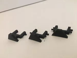 X3 schwarz Siku Farm hinteres Gestänge Adapter für Großbritannien Farm Spielzeug 1/32 - Bild 1 von 2