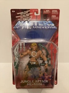 Jungle Attack He-Man 200X Masters Of The Universe MOTU 2002 Mattel NUEVO SELLADO - Imagen 1 de 6