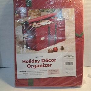 Nonwoven Holiday Decor Organizer - Picture 1 of 5