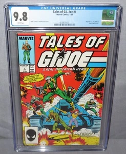 TALES OF G.I. JOE #1 (White Pages) CGC 9.8 NM/MT Marvel Comics 1988 - Picture 1 of 3