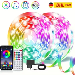 30m LED Stripe Bluetooth RGB Leiste Streifen BandLicht Leuchte Lichterkette DHL - Bild 1 von 10