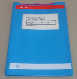 Manual de Taller VW Bus / Transporter T4 Calefacción - Acondicionado Desde 1991 - Imagen 1 de 2