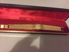 Caravelle Bulova Ladies Cocktail Watch With Original Box Stunning Vintage