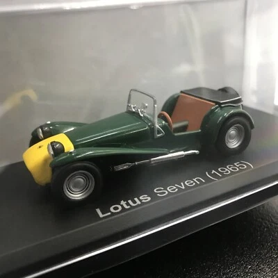 Lotus Seven 1965 Green 1/43 Scale Mini Car Box Display Diecast Vol 244 - Image 1 of 4