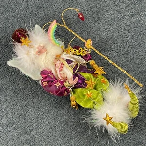 Mark Roberts Celebrate The Magic Fairy Regal Sitter Rainbow Believe Zepter - Bild 1 von 11