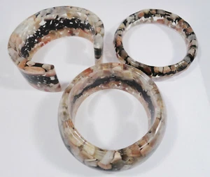 PEACH MOONSTONE ORGANITE BRACELETS POSITIVE ORGONE ENERGY AUS MADE - Bild 1 von 26