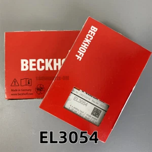 NEW IN BOX EL3054 Beckhoff PLC Module New Factory Sealed TX Stock Fast ship - Picture 1 of 4
