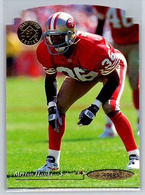 1995 SP Championship #207 Merton Hanks Die Cuts San Francisco 49ers - Image 1 of 2