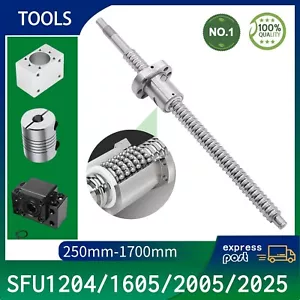 SFU1204/1605/1604/2005/2505 Ball Screw & Fixed Bearing & Nut Housing & Clutch - Picture 1 of 17