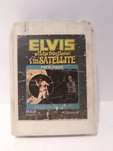Elvis Presley: Aloha From Hawaii Via Satellite Stereo 8-Track Tape Cartridge - Picture 1 of 3