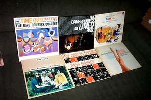 DAVE BRUBECK 6 LP LOT w TIME OUT (w Take 5), GOES TO COLLEGE, AT CARNEGIE HALL - Picture 1 of 2