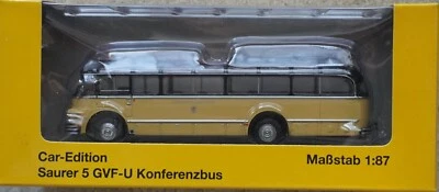 Starline   5376   (Spur H0)   Saurer 5 GVF-U  Konferenzbus  + OVP - unbenutzt - Bild 1 von 2