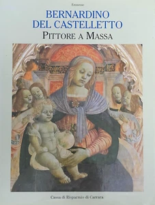 LIBRO BOOK di Pittura - Bernardino del Castelletto pittore a Massa anno 1994 - Foto 1 di 1