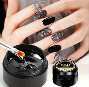 Adhesive Art Sticker Nail Manicure Adhesive 3D Diamond Gel Jewelry Glue Acrylic - Picture 1 of 11