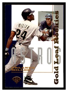 1995 Leaf Gold Rookies #6 ORLANDO MILLER Houston Astros ~E6I