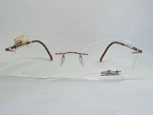 NEW Silhouette Titan Next Gen 5521 EU 3530 Rose All Day 53.19.140 Eyeglass Frame - Picture 1 of 15