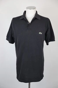 Lacoste Polo Pullover Herren Baumwolle Gr. 6 Herr Cotton Hemd Casual Vintage - Picture 1 of 9