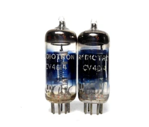 Match PAIR CV4014 Tube Mullard Marconi 6064 UK Test NOS 6AM6 Special - USED - Picture 1 of 3