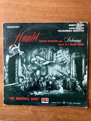 Tchaikovsky: Hamlet Overture/Dohnanyi Suite Robert Irving (HMV, CLP 1043) 1955 - Image 1 of 4