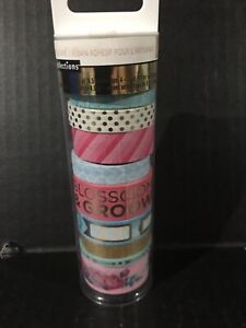 Spring Dream Washi Crafting Tapes By Recollections 8pc Set New