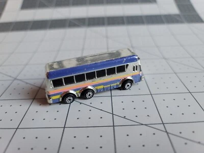 Autobús turístico metálico funky Micro Machines de colección Foto 1 de 4