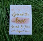 Personalised Wedding Seed Packets Envelopes Flowers Love Favour Personalised