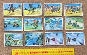VINTAGE 1968 SPORT THROUGH THE AGES CHIX BUBBLE GUM TRADING CARD ENGLAND LOT! - Picture 1 of 3