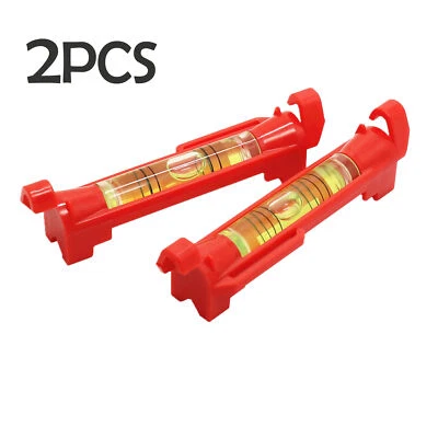 2pcs Hanging Line Level Bubble Measuring Level Hanging Levels Horizontal Plastic - Image 1 of 4