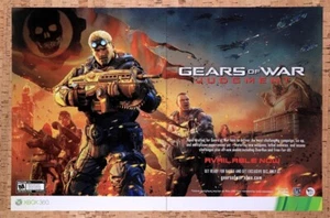 Gears of War Judgement Xbox 360 2012 publicidad original/arte de pared retro v4 - Imagen 1 de 2