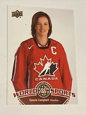 2010 Upper Deck World of Sports #237 Cassie Campbell Canada Hockey