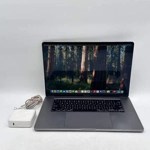 2019 Apple MacBook Pro 16" i7 2.6GHz 32GB RAM 512GB SSD 5300M Space Gray A2141 - Afbeelding 1 van 15