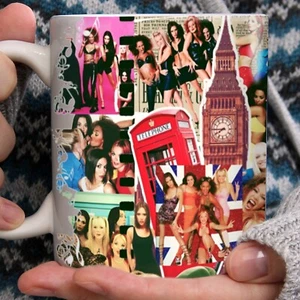 Spice Girls Mug / Gift. Montage, Collage Style. Spice Up Your Coffee. - Picture 1 of 2