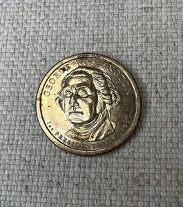 George Washington 1. Präsident 2007 P One Dollar Münze 1789-1797 - Bild 1 von 3