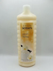 Avon Senses Bubble Bath 24 oz Large VANILLA CREAM Soothing New Stock Sealed - Picture 1 of 4